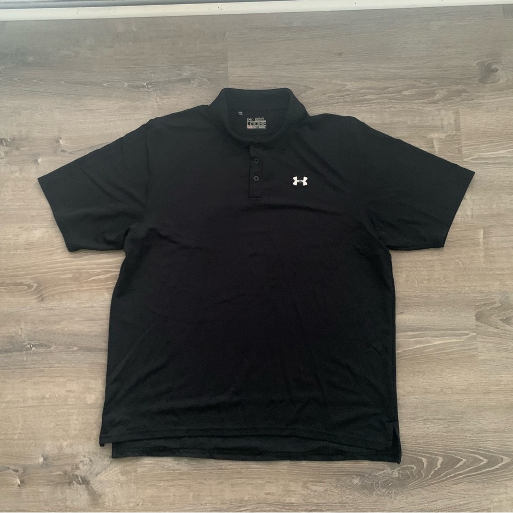 Under Armour Men's Classic Black Polo
